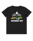 RACING CARS  T-SHIRT BIRTHDAY CUSTOM