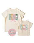 AMEN COQUETTE BOW EASTER TSHIRT FAMILY MATCHING