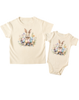 BUNNY EGG FAMILY T SHIRT MATCHING