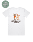 HARMONY DAY VIBES KOALA KANGAROO  TSHIRT