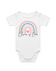 ONE FIRST BIRTHDAY RAINBOW T-SHIRT CUSTOM