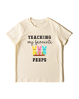 TEACHING MY FAVOURITE PEEPS  T SHIRT FOR TEACHER