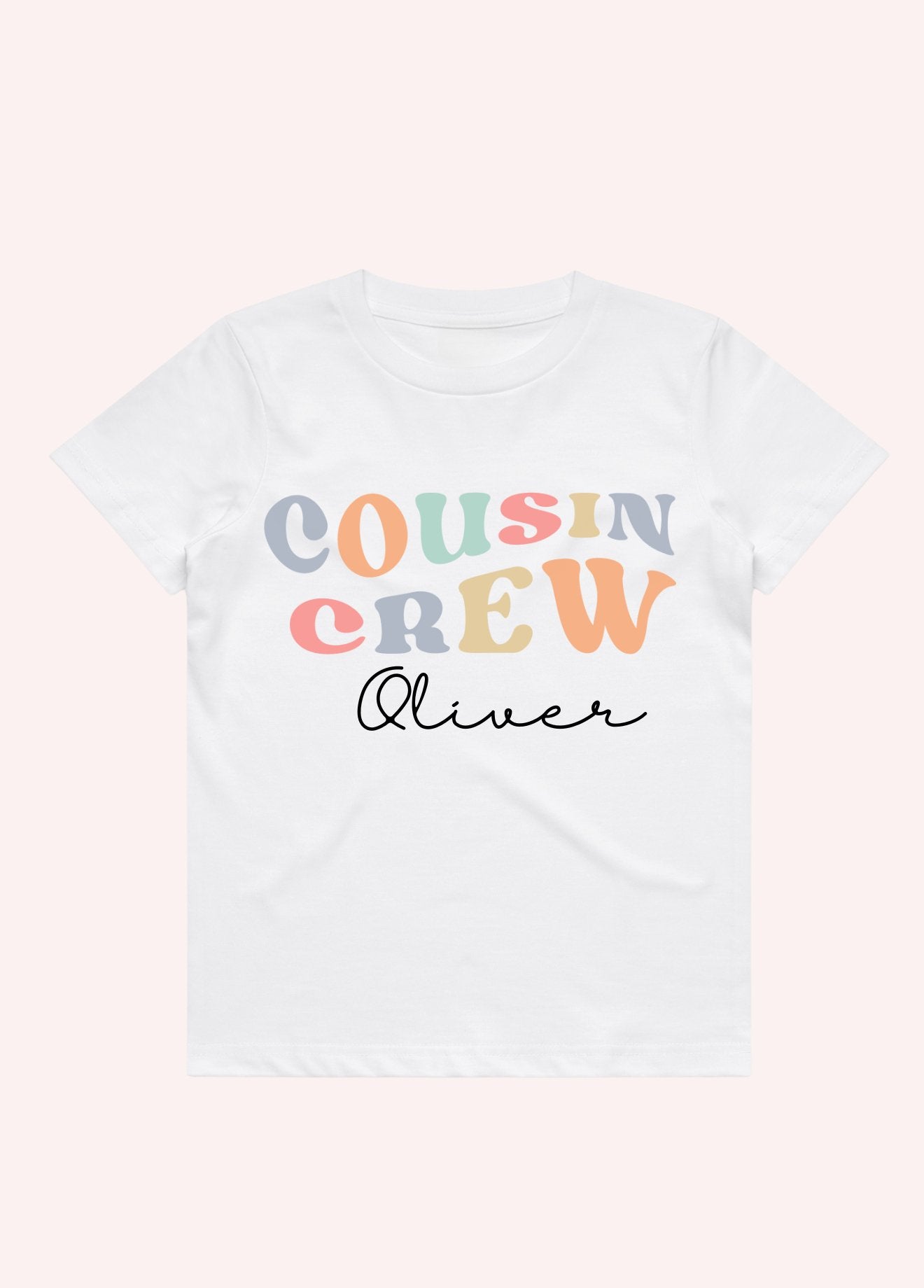 COUSIN CREW TEE - Personalised - Toots Kids