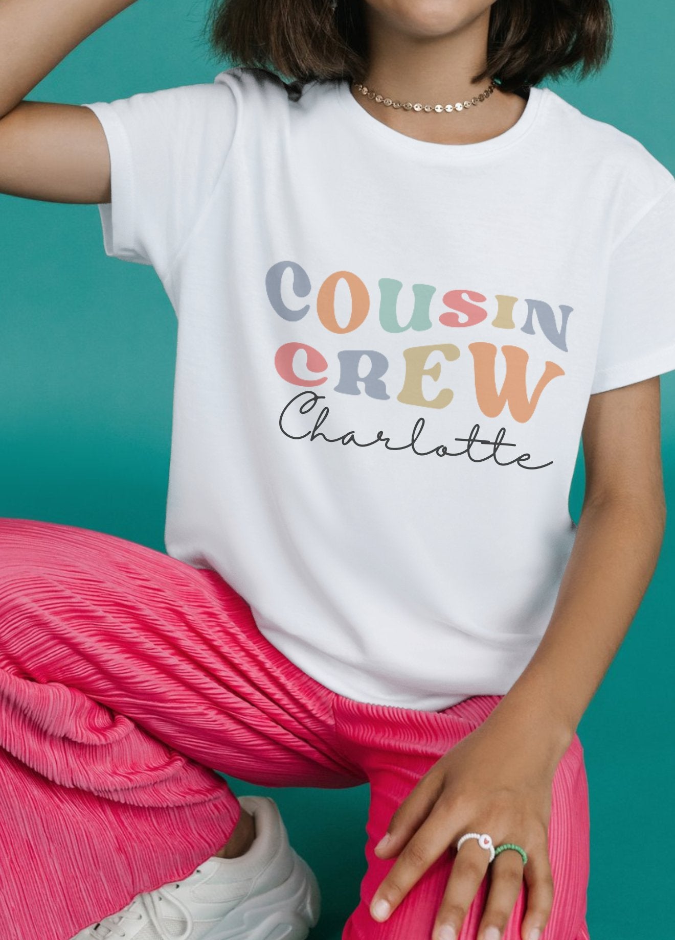 COUSIN CREW TEE - Personalised - Toots Kids