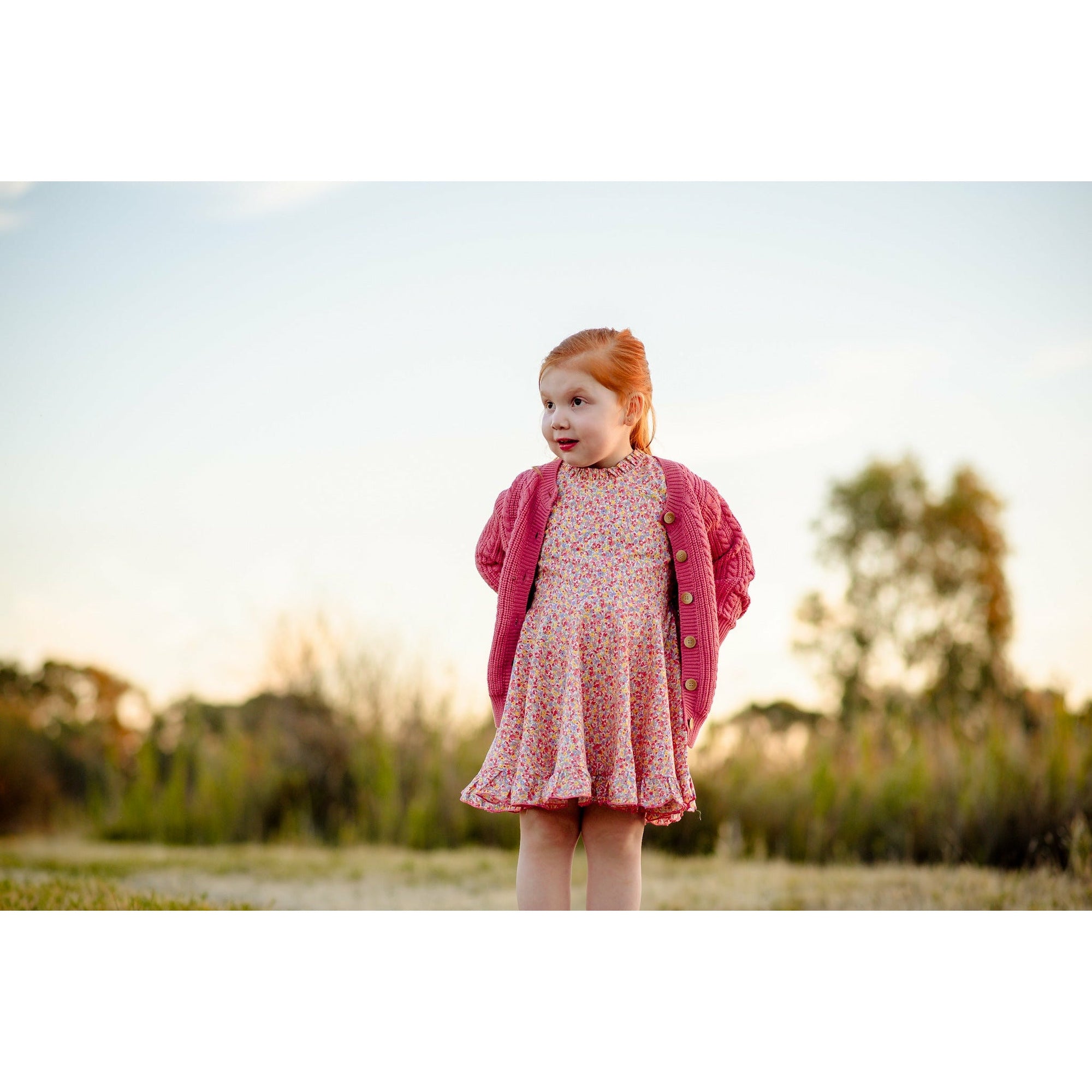 BALLET PINK CARDIGAN - Toots Kids