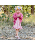 BALLET PINK CARDIGAN - Toots Kids