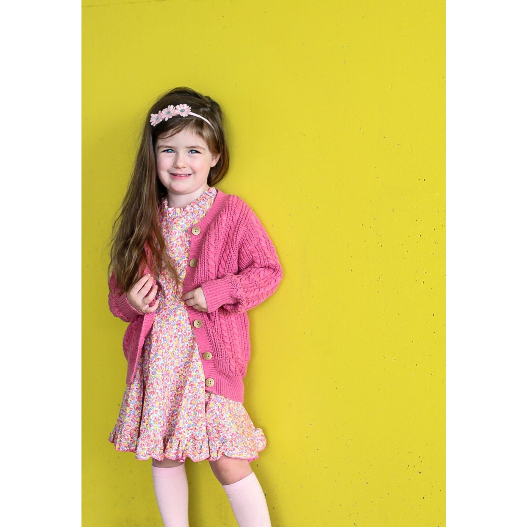 BALLET PINK CARDIGAN - Toots Kids