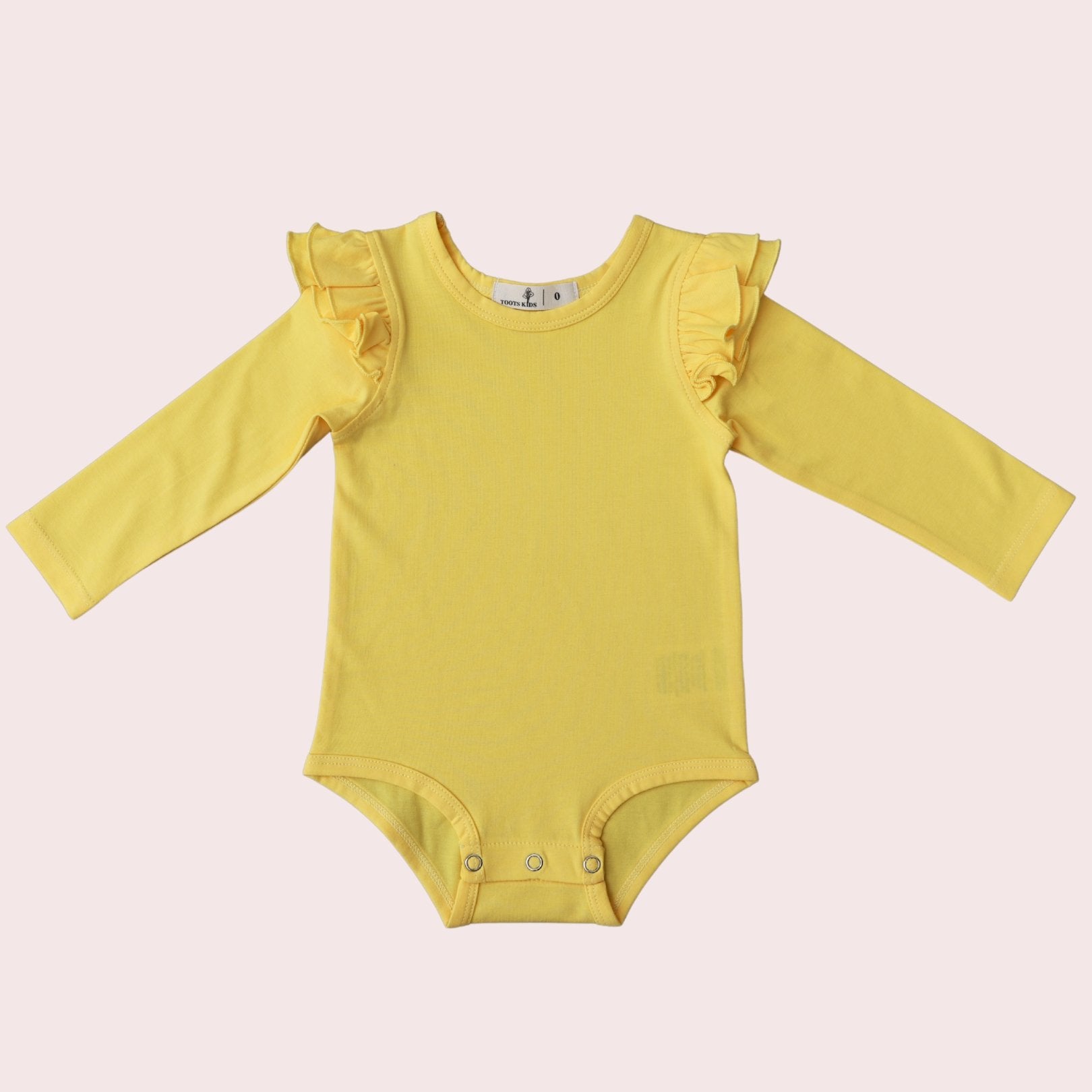 BANANA LONGSLEEVE FLUTTER - Toots Kids