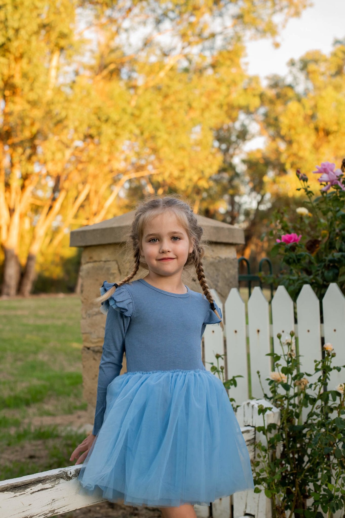 BLUE TUTU DRESS - Toots Kids