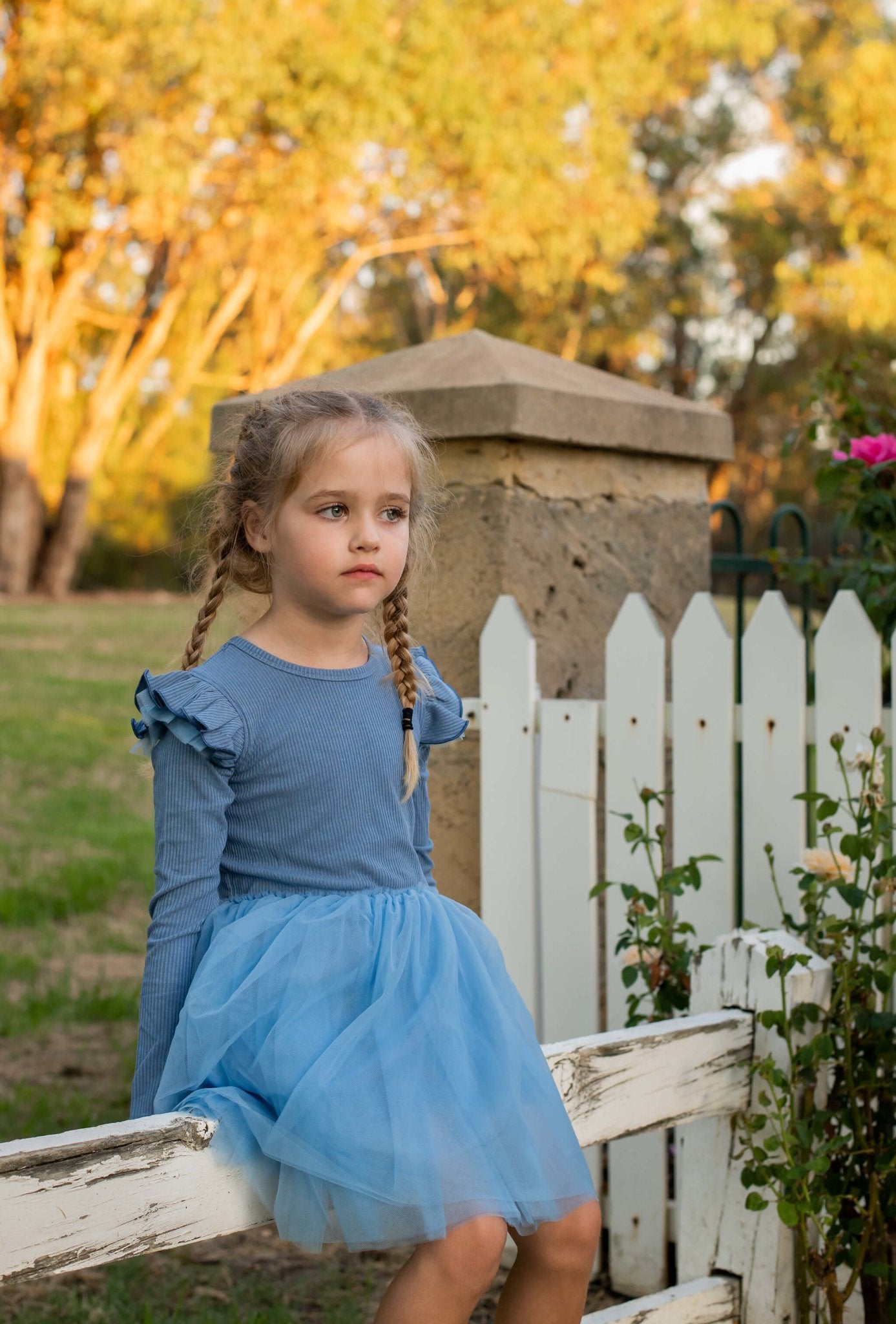 BLUE TUTU DRESS - Toots Kids