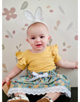 BUTTER SHORT SLEEVE FLUTTER