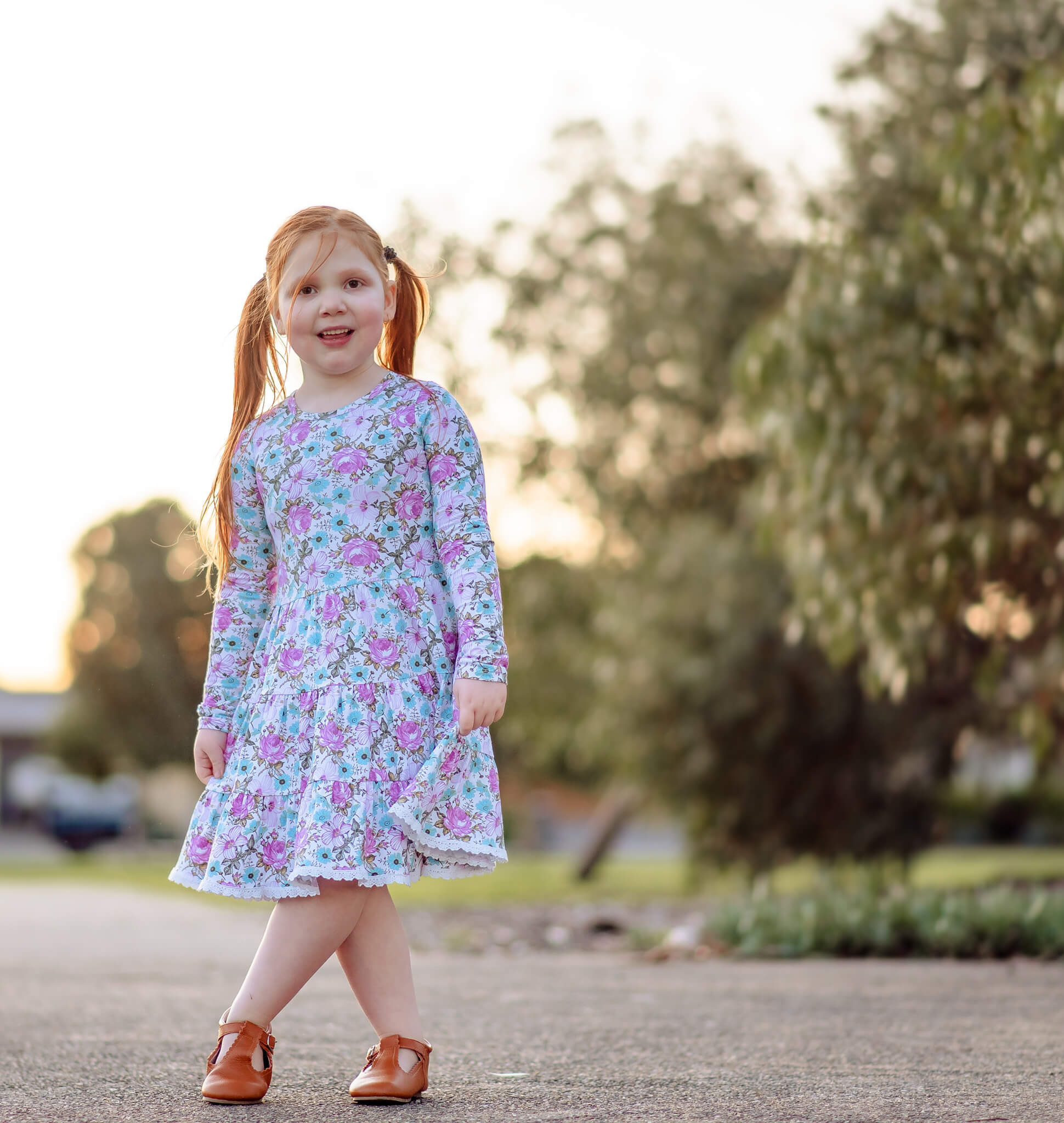 CLARA TWIRLY DRESS Toots Kids