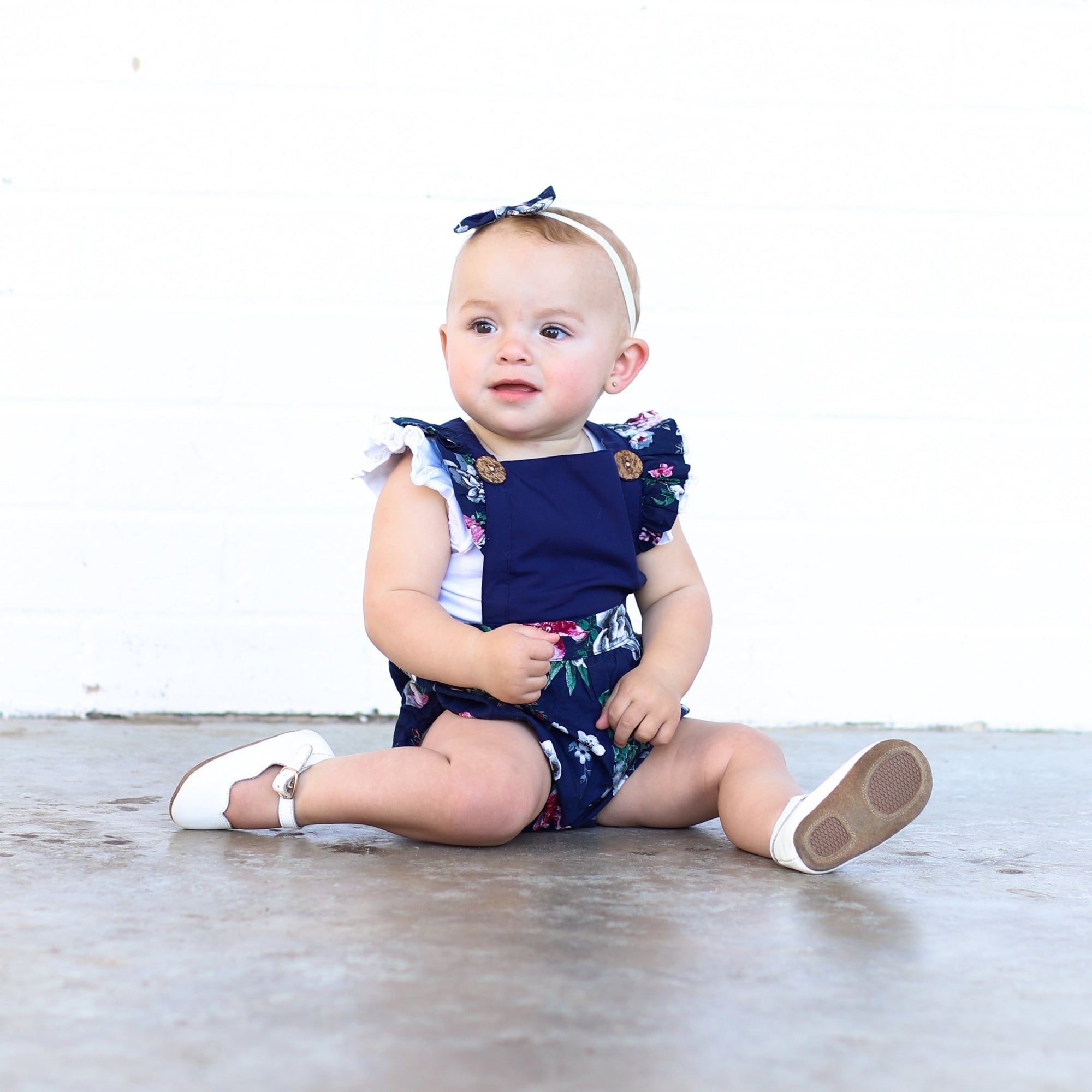 ISLA BUTTON ROMPER