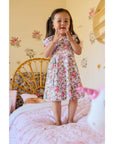 KIERRAH TWIRLY SHORT SLEEVE DRESS