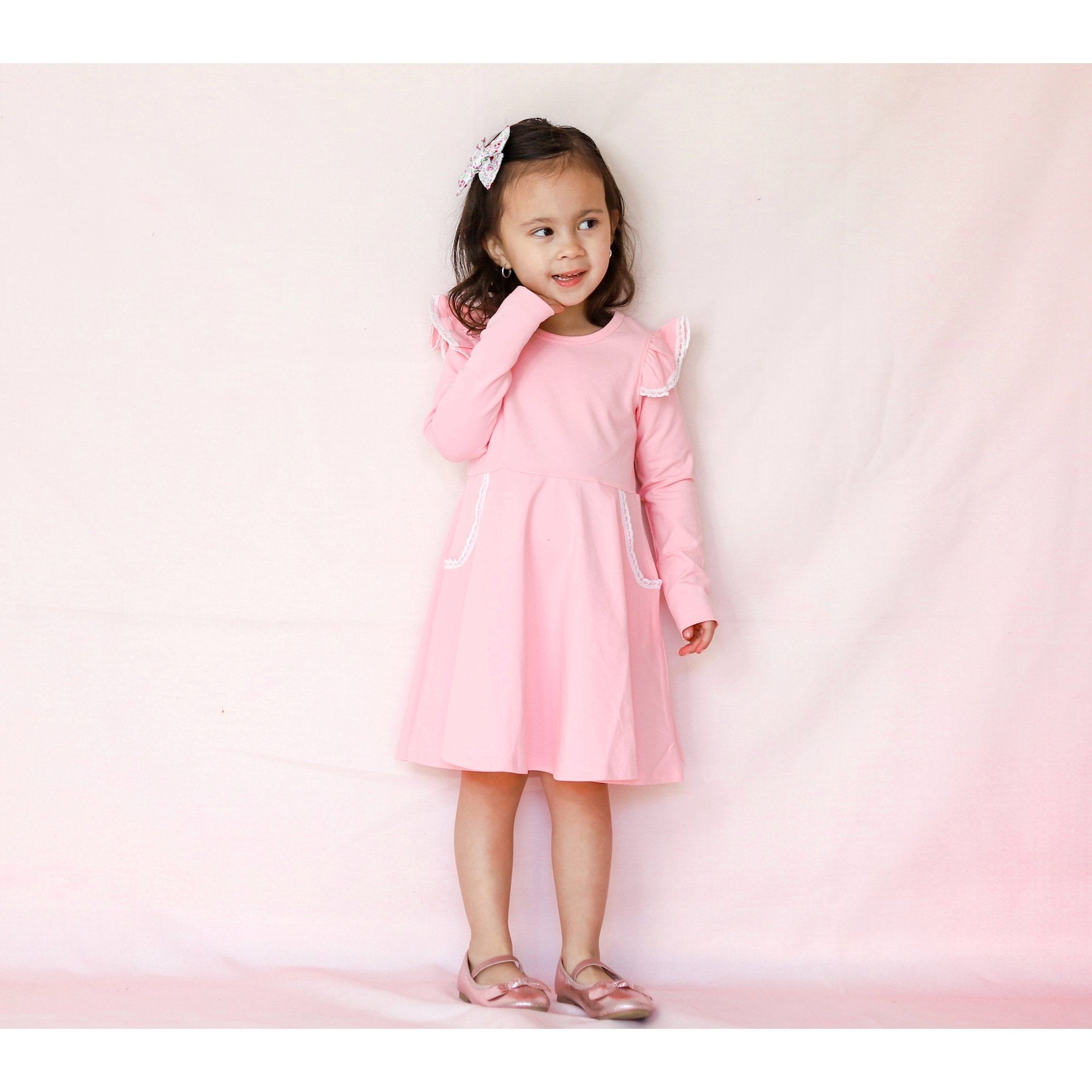 Baby girl hot sale pink dress