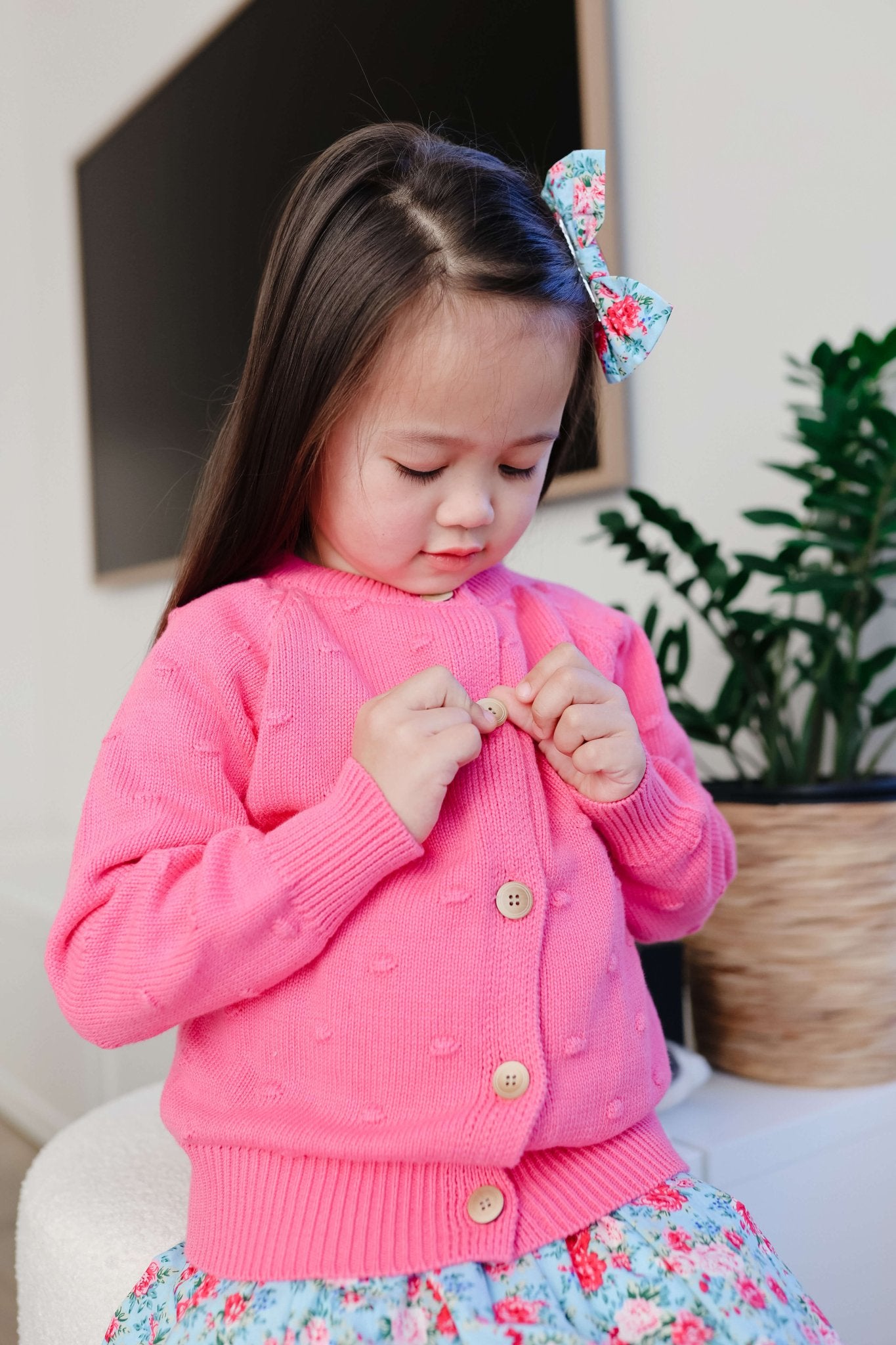 MAGNOLIA PINK CARDIGAN - Toots Kids