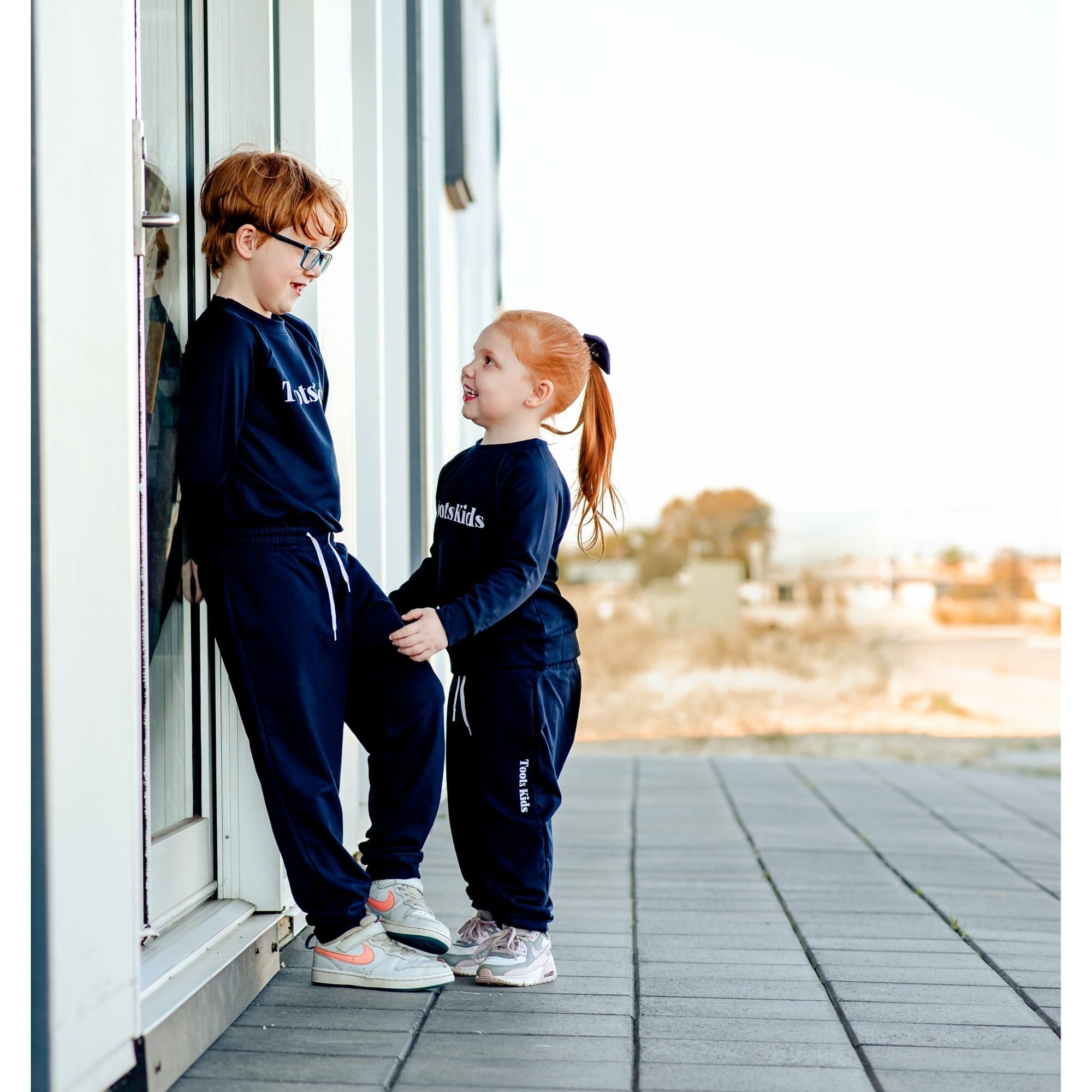 NAVY SWEATSHIRT - Toots Kids