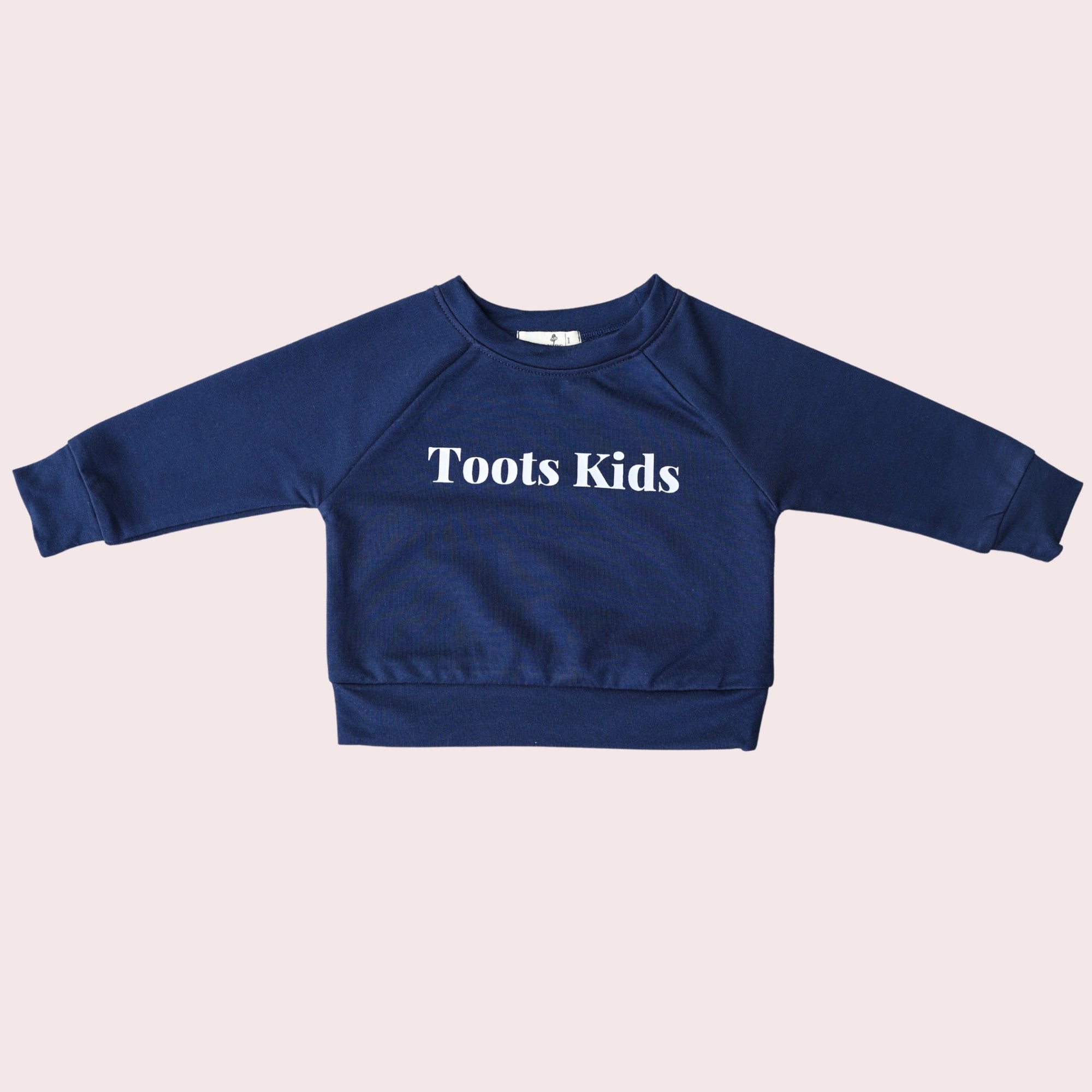 NAVY SWEATSHIRT - Toots Kids