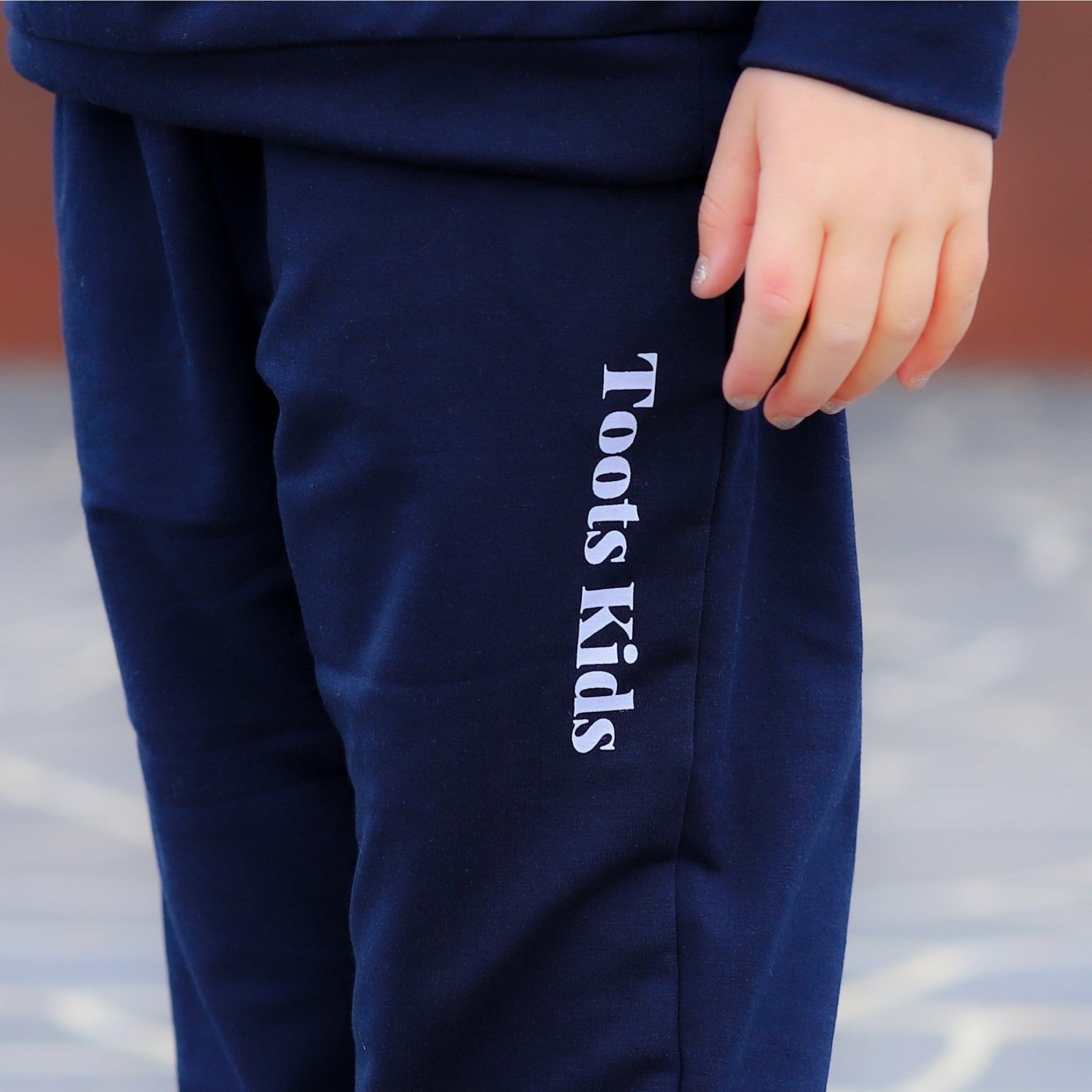 NAVY TRACKPANTS - Toots Kids