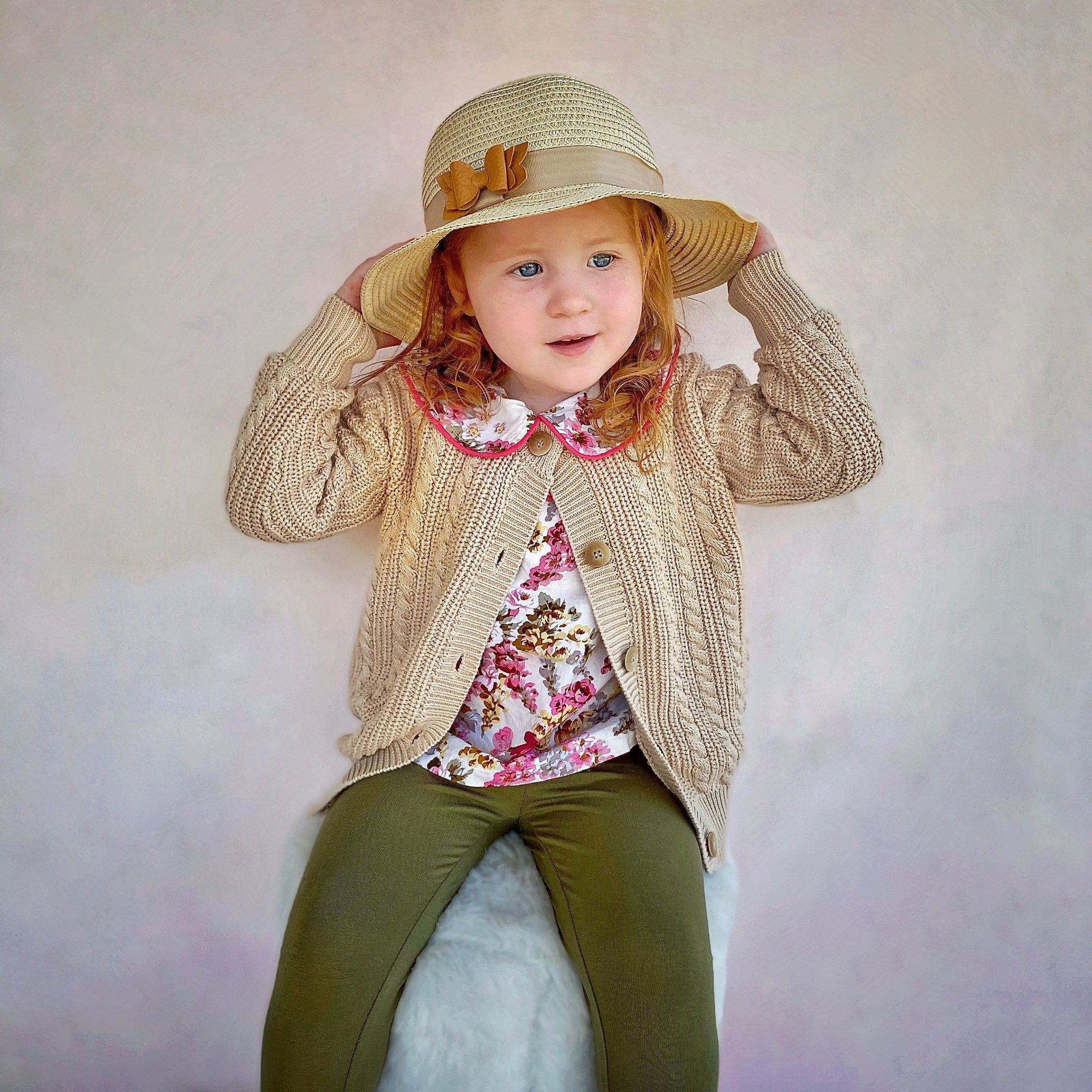 OAT KNIT CARDIGAN - Toots Kids