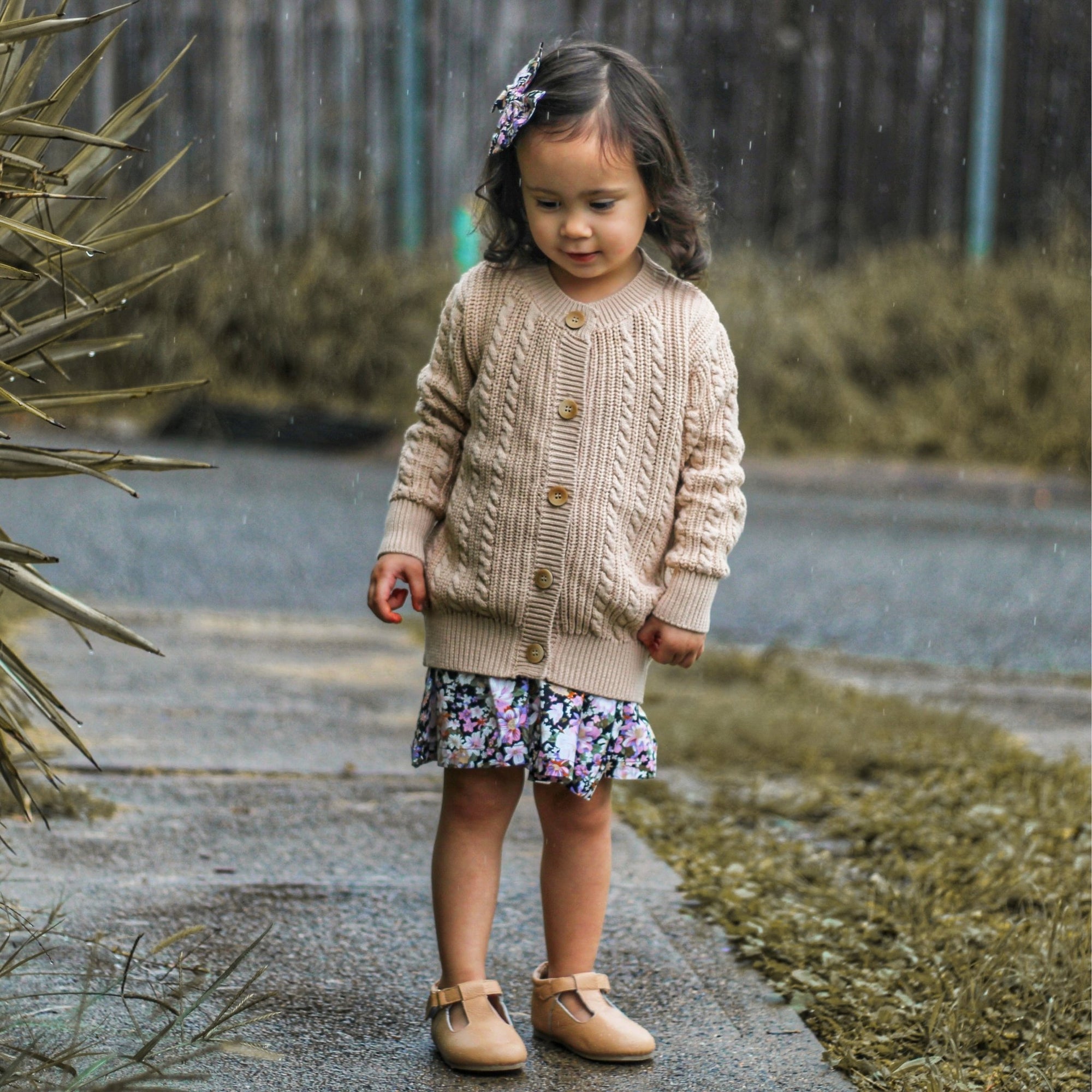 OAT KNIT CARDIGAN - Toots Kids