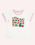 PINK CHRISTMAS SHORT SLEEVE T-SHIRT - Toots Kids