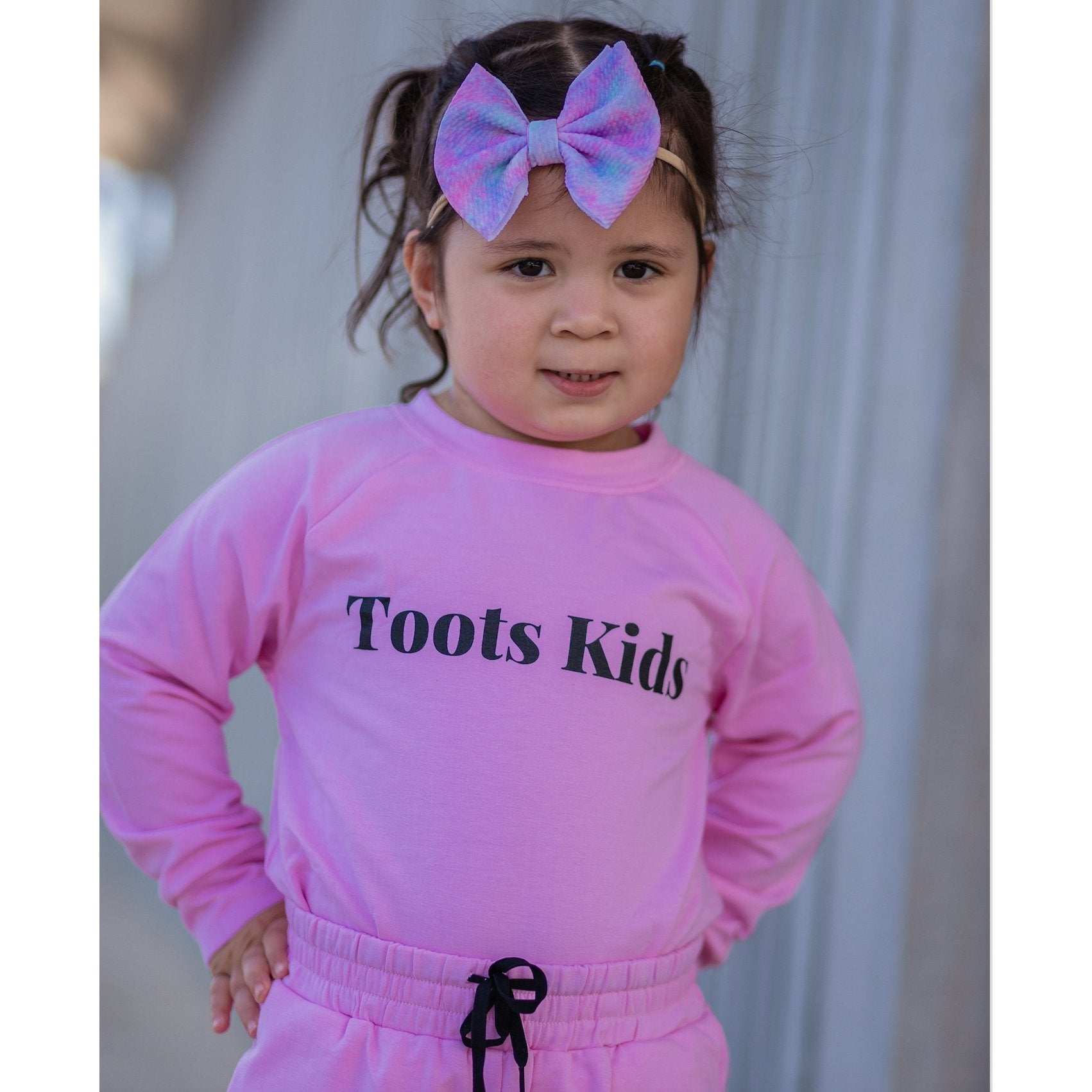 PINK SWEATSHIRT - Toots Kids