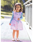 RANIA BIB DRESS - Toots Kids