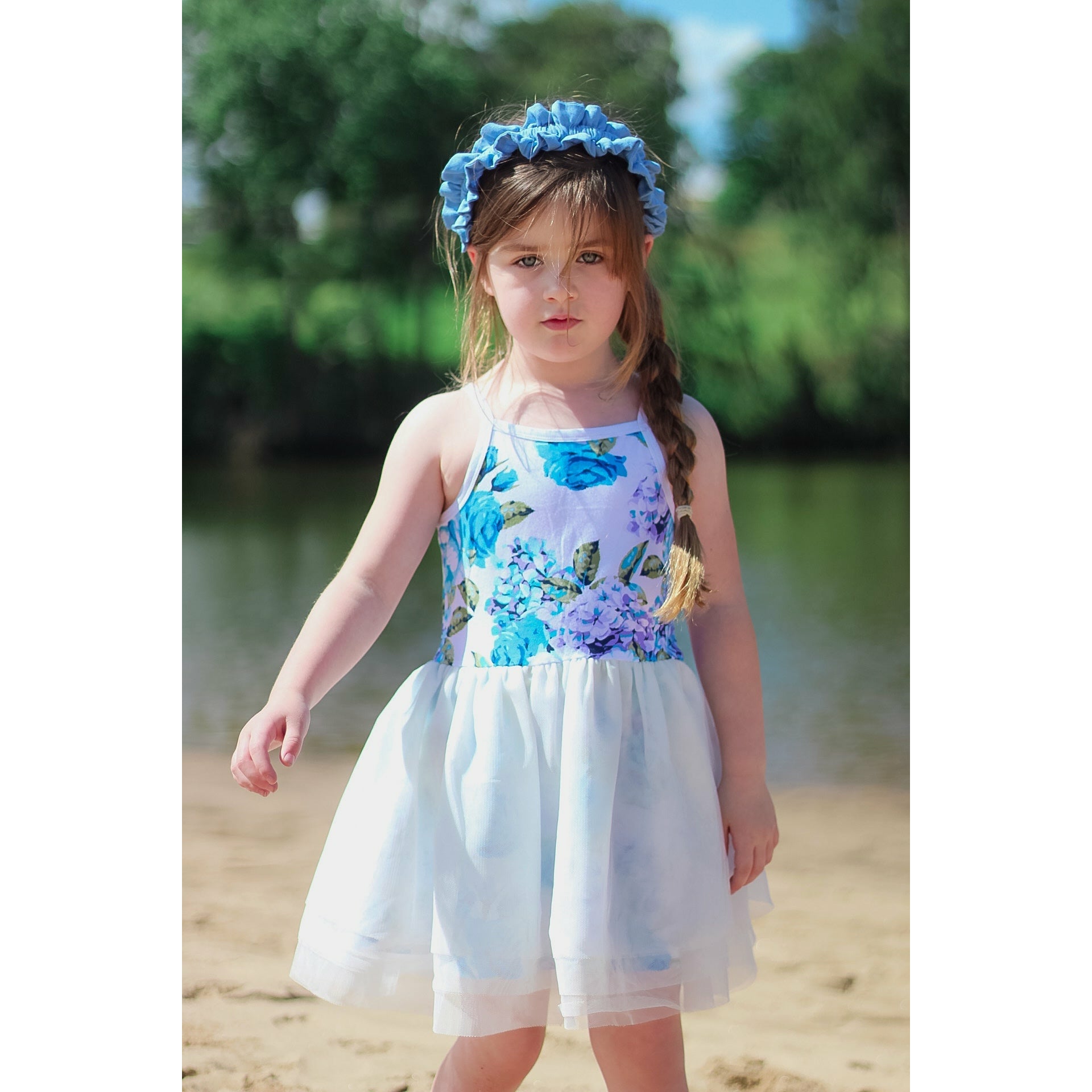 SAPPHIRE TUTU DRESS - Toots Kids