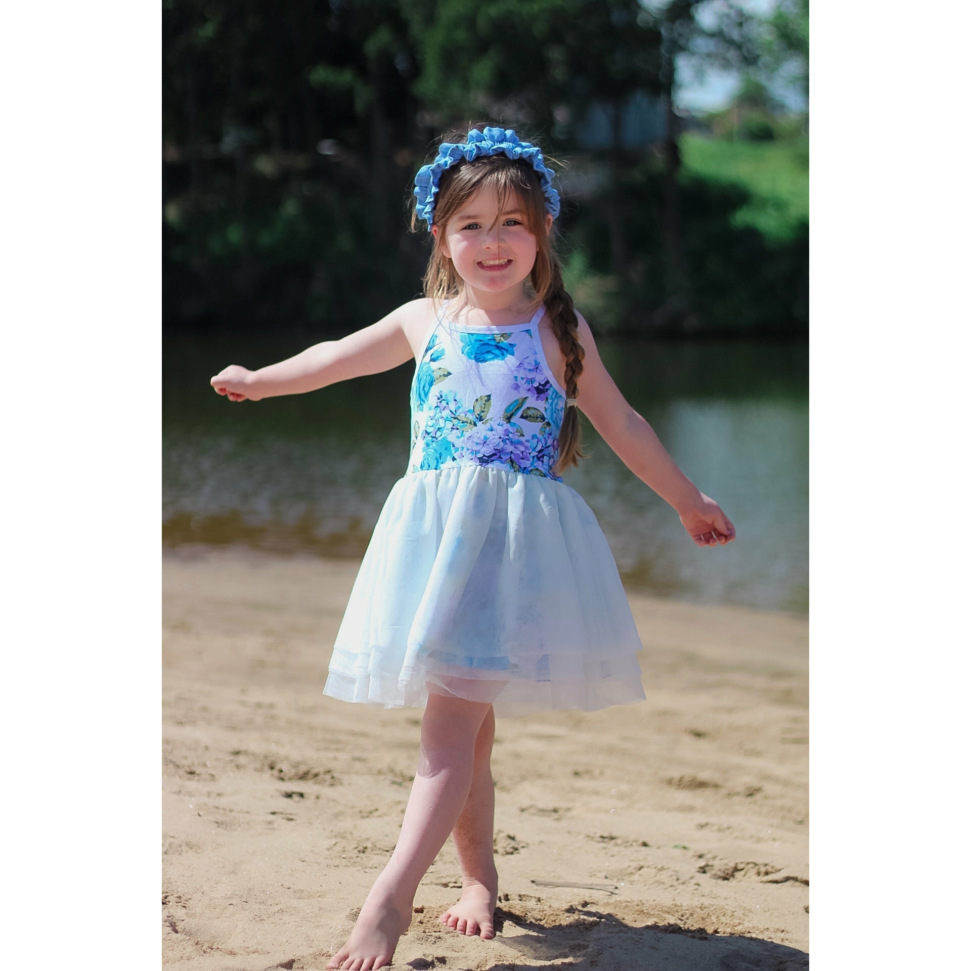 SAPPHIRE TUTU DRESS - Toots Kids