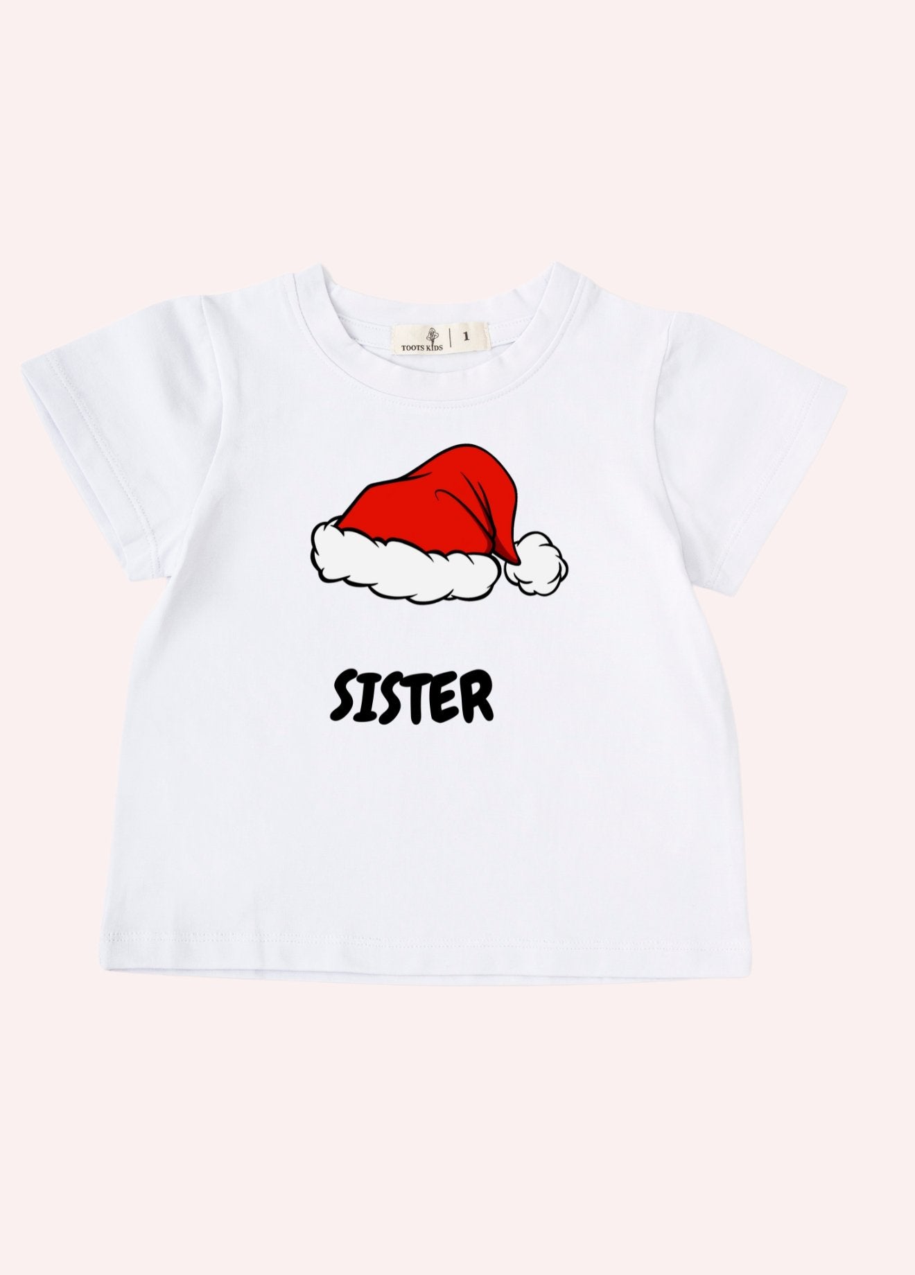 SISTER CHRISTMAS KIDS T-SHIRT - Toots Kids