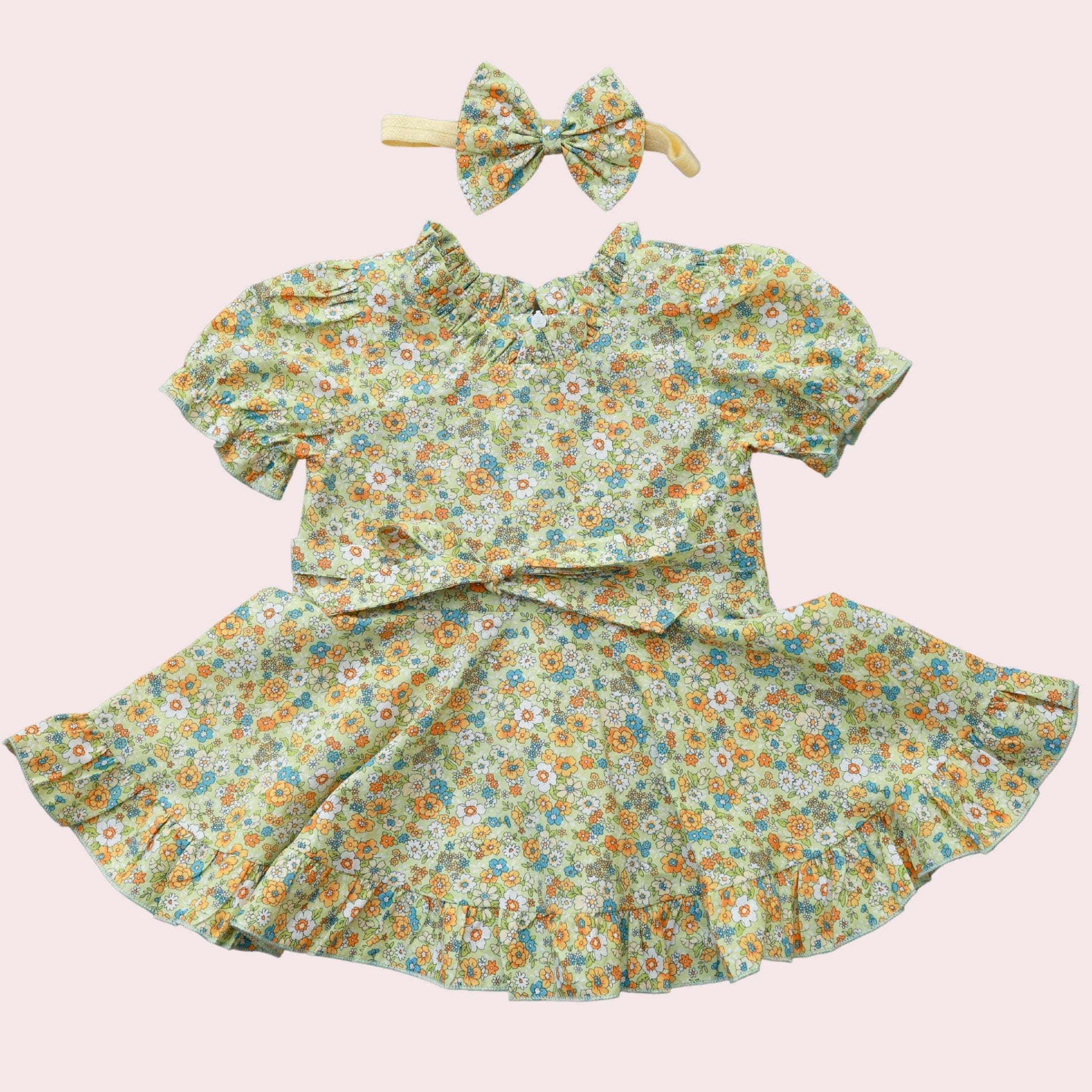 Baby girl hot sale frilly dresses