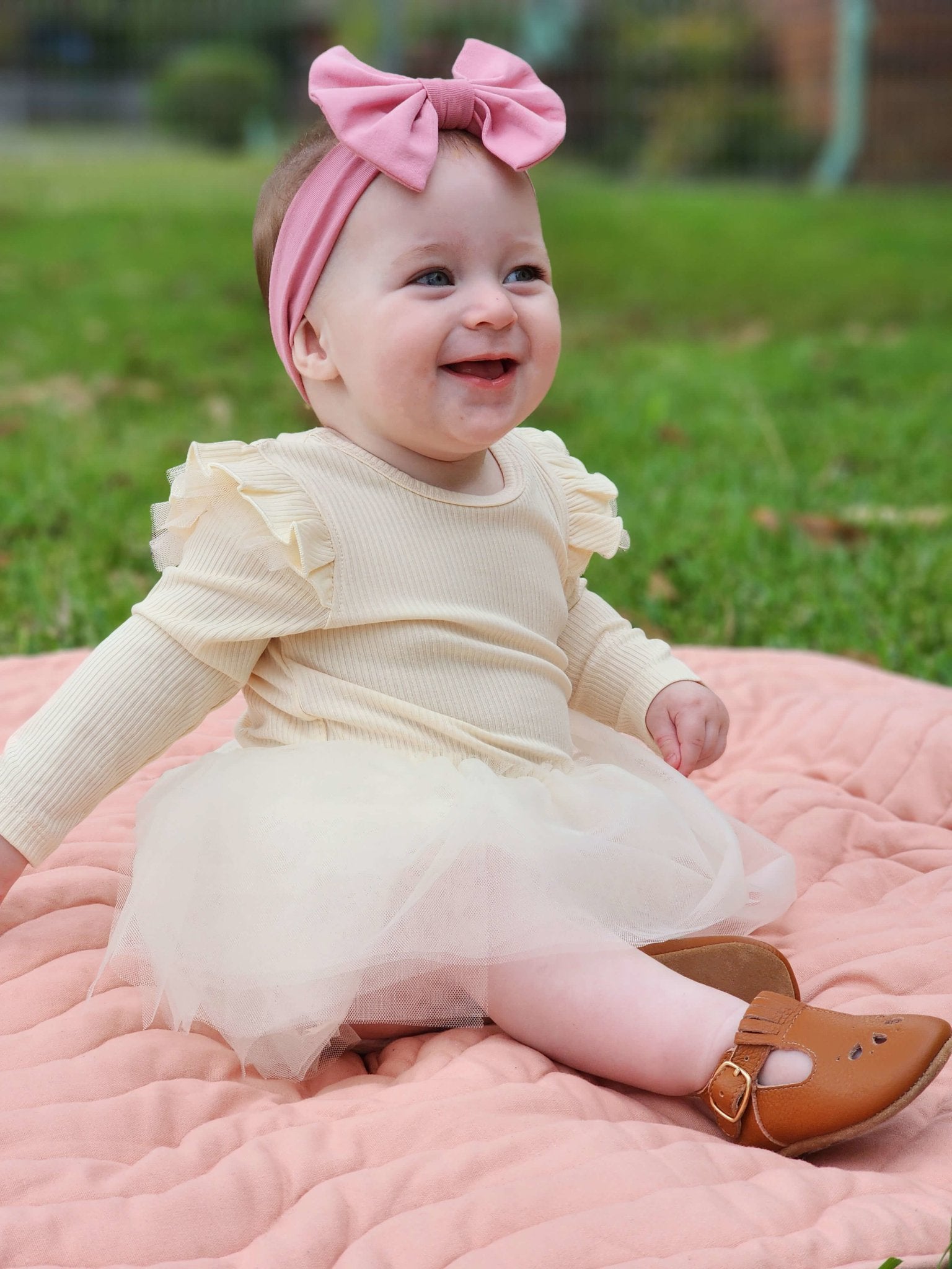 Baby girl clearance white tutu dress