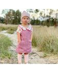 WOODROSE OVERALL DRESS - Toots Kids