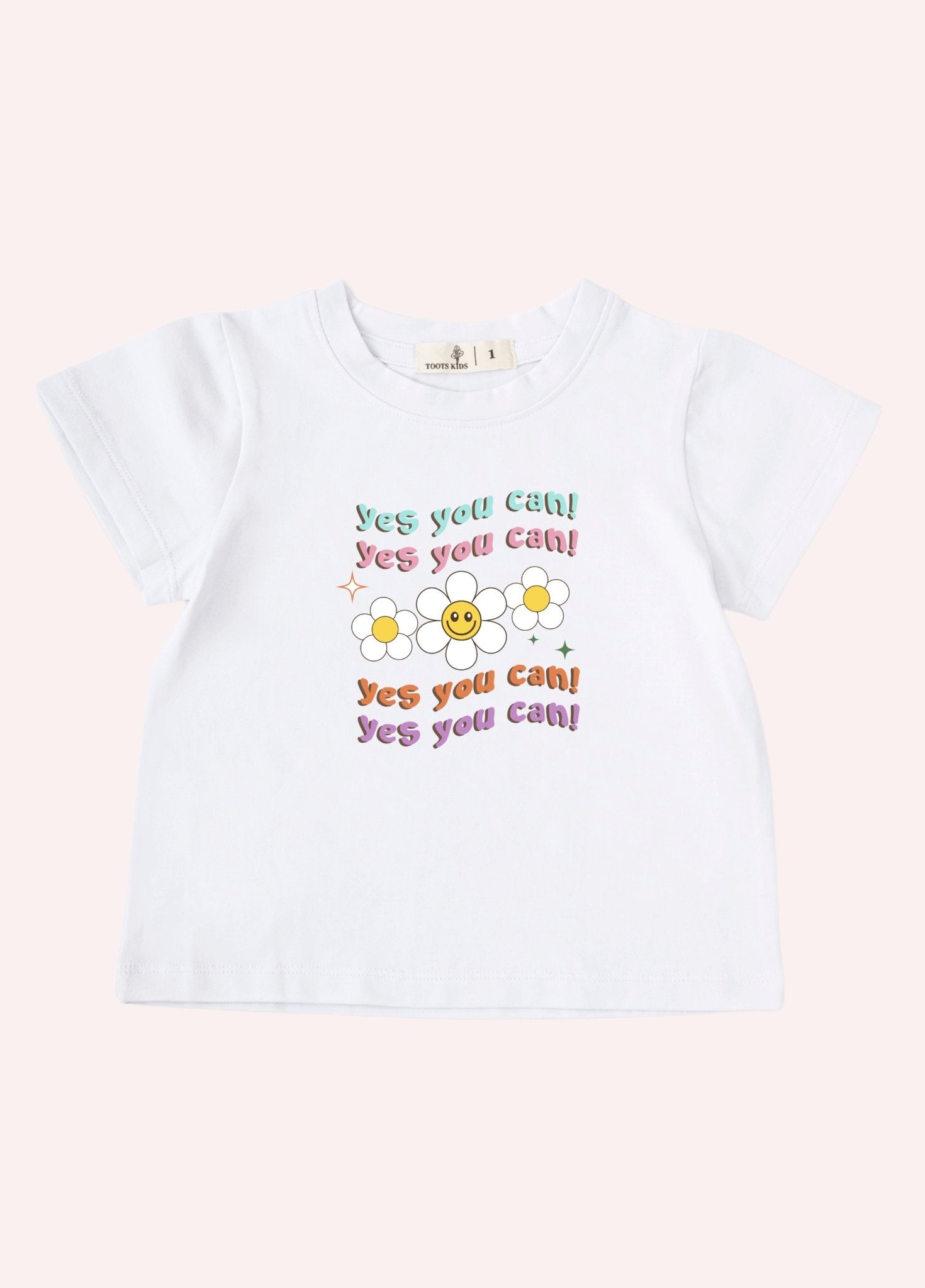 YES YOU CAN KIDS T-SHIRT - Toots Kids